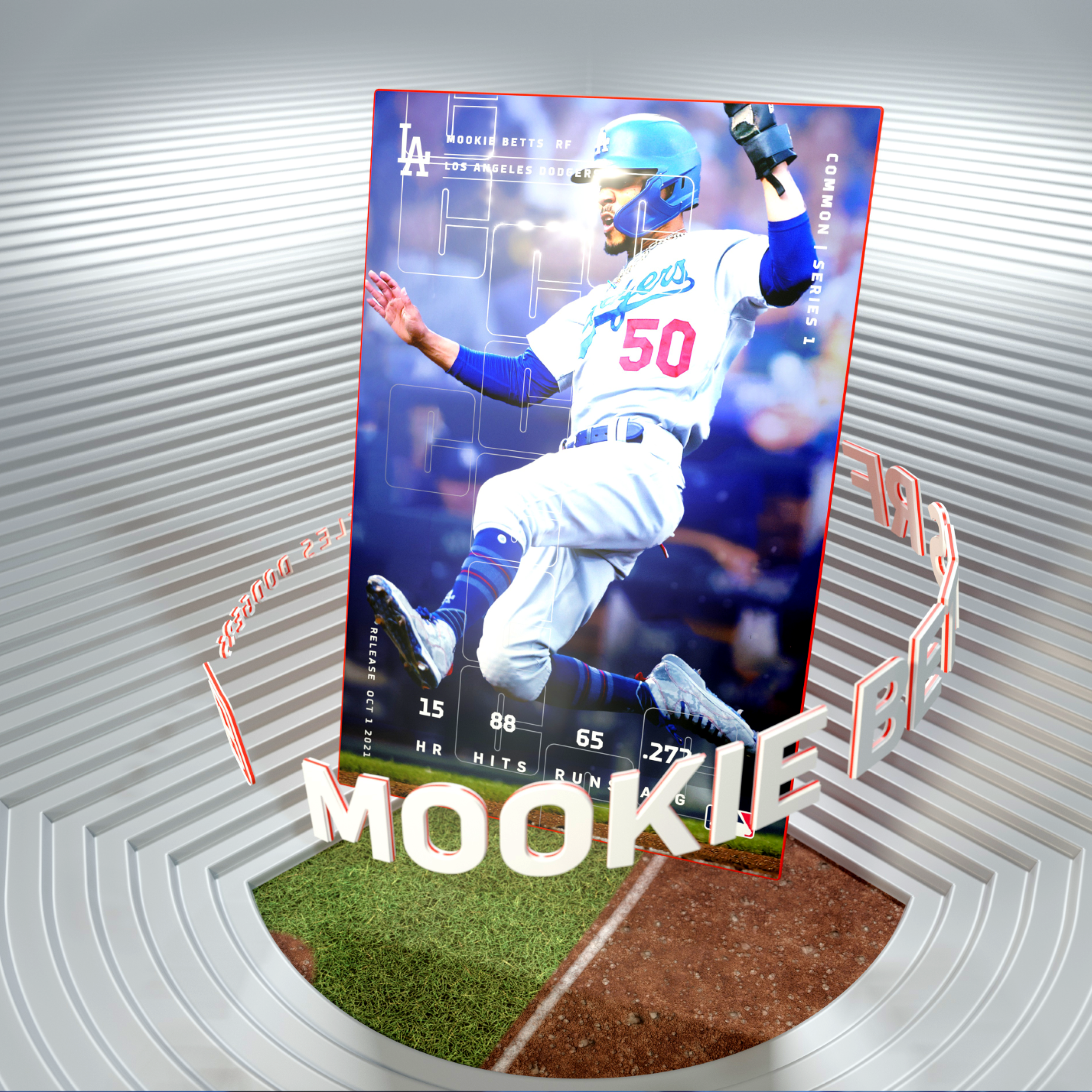 Redefining MLB collectables background